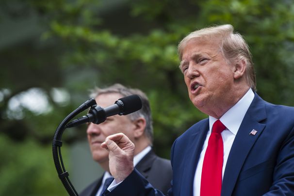 Trump calls governors ‘weak,’ urges them to use force against unruly protests